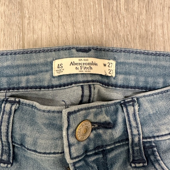 Excellent condition A&F Jeans 27W 27 - Picture 4 of 4
